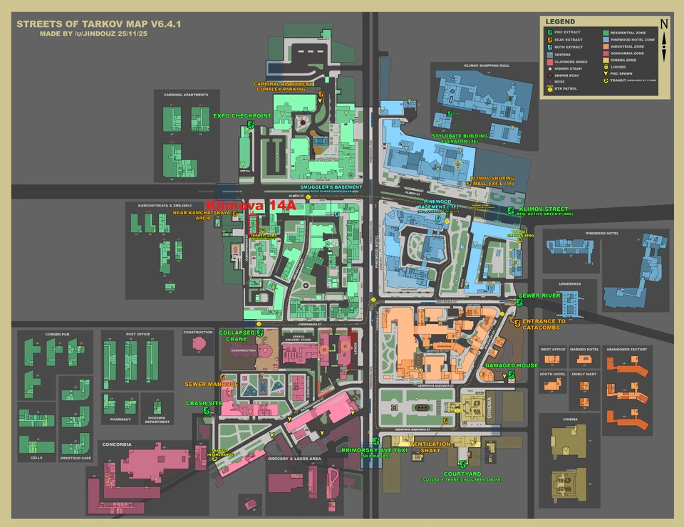 Visite o apartamento de Elektronik — Apartamento marcado no mapa.