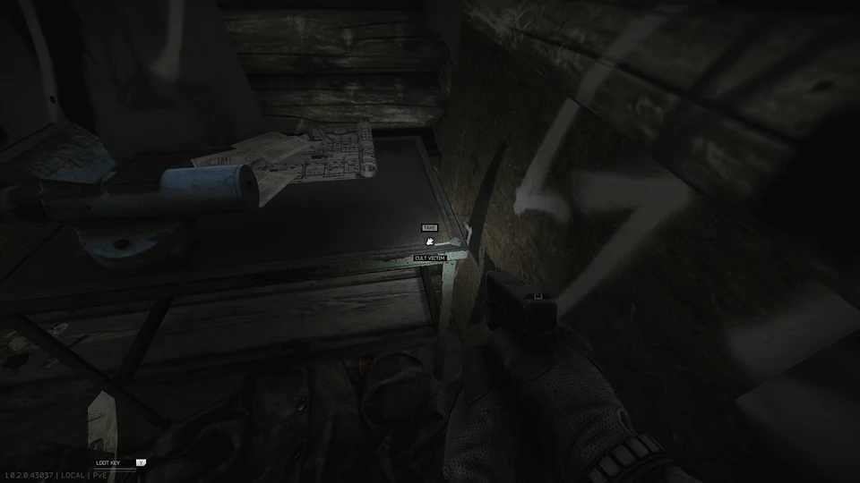 Casa de tortura em Lighthouse — Ponto 4: sobre a mesa metálica