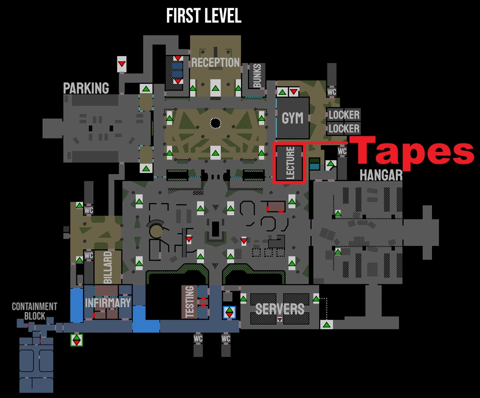 Fita de áudio da reunião A.P. Parte 1 — Localização no mapa.